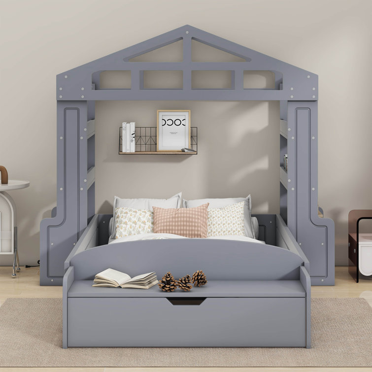 Harper Orchard Bloxom OpenFrame Storage Bed Wayfair
